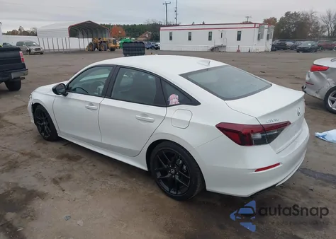 2025 Honda Civic Sport from USA, damaged, VIN 2HGFE2F54SH598877